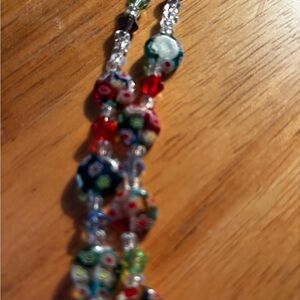 Colorful Beaded Lanyard